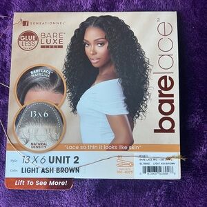 Bare Lace Unit 2 Light Ash Brown 13x6 Lace Front Wig
